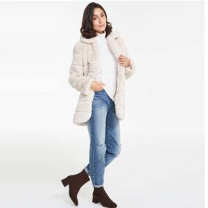 JILLIAN HARRIS FAUX FUR COAT *NEW*